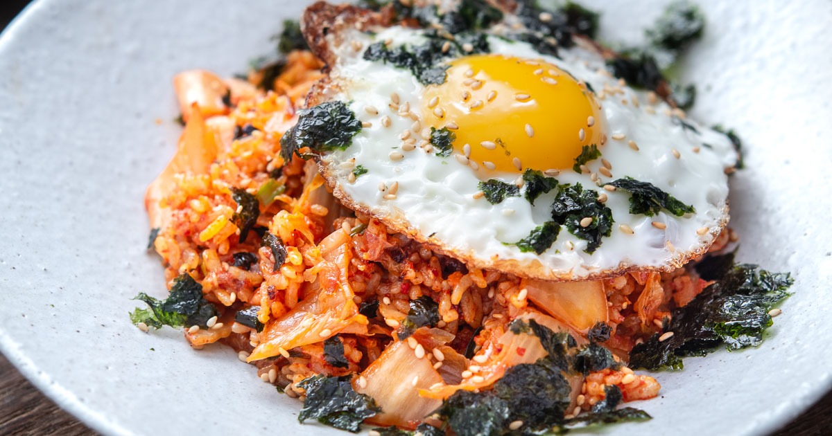The Ultimate Kimchi Fried Rice: Vegan, GF & Leftover Friendly
